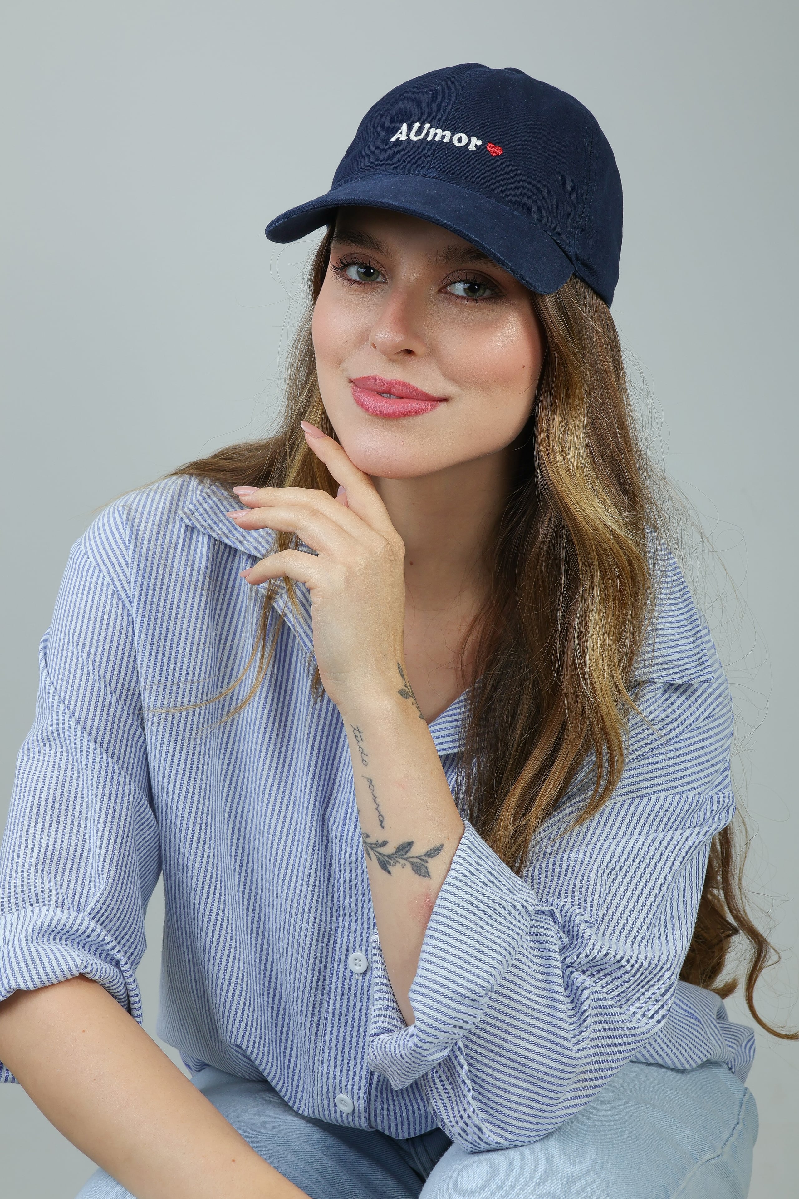 Boné Aumor Azul Marinho