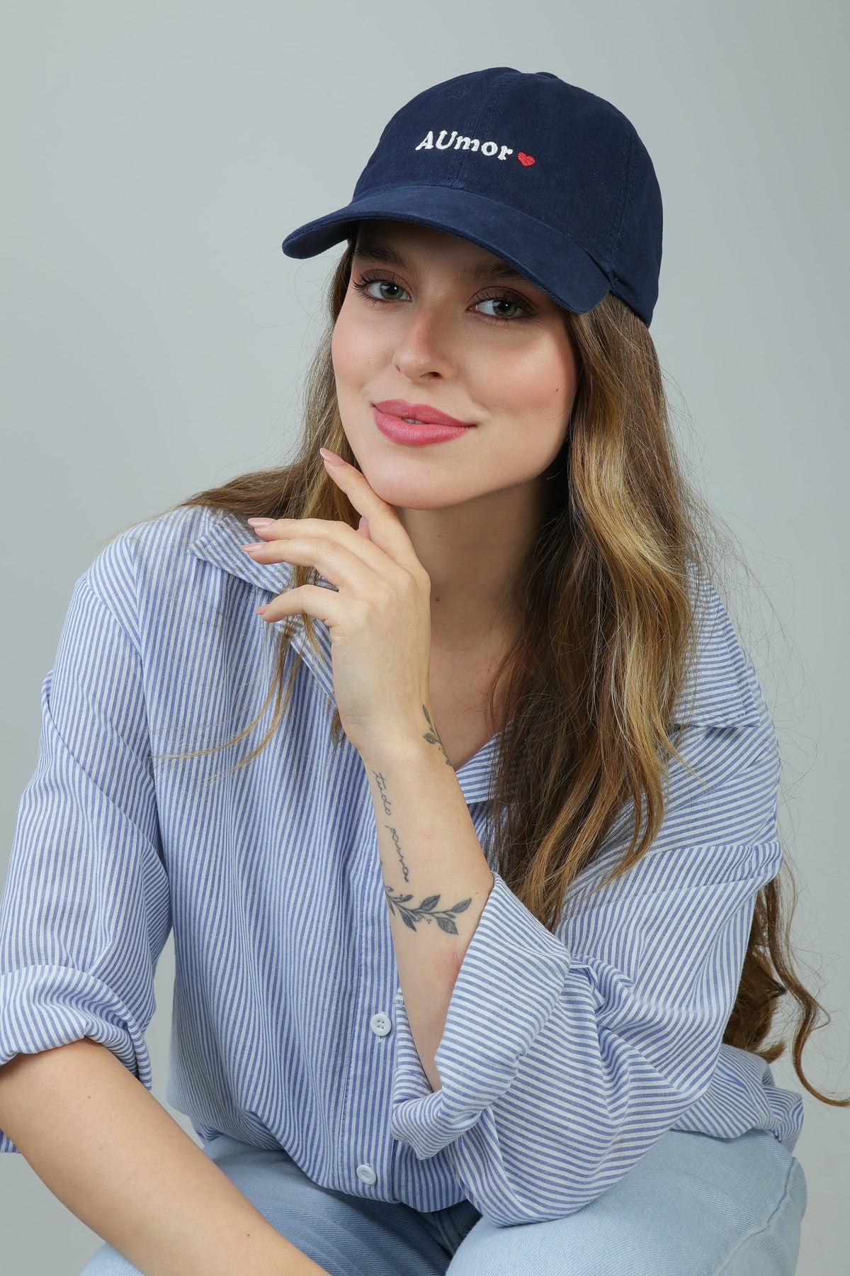 Boné Aumor Azul Marinho