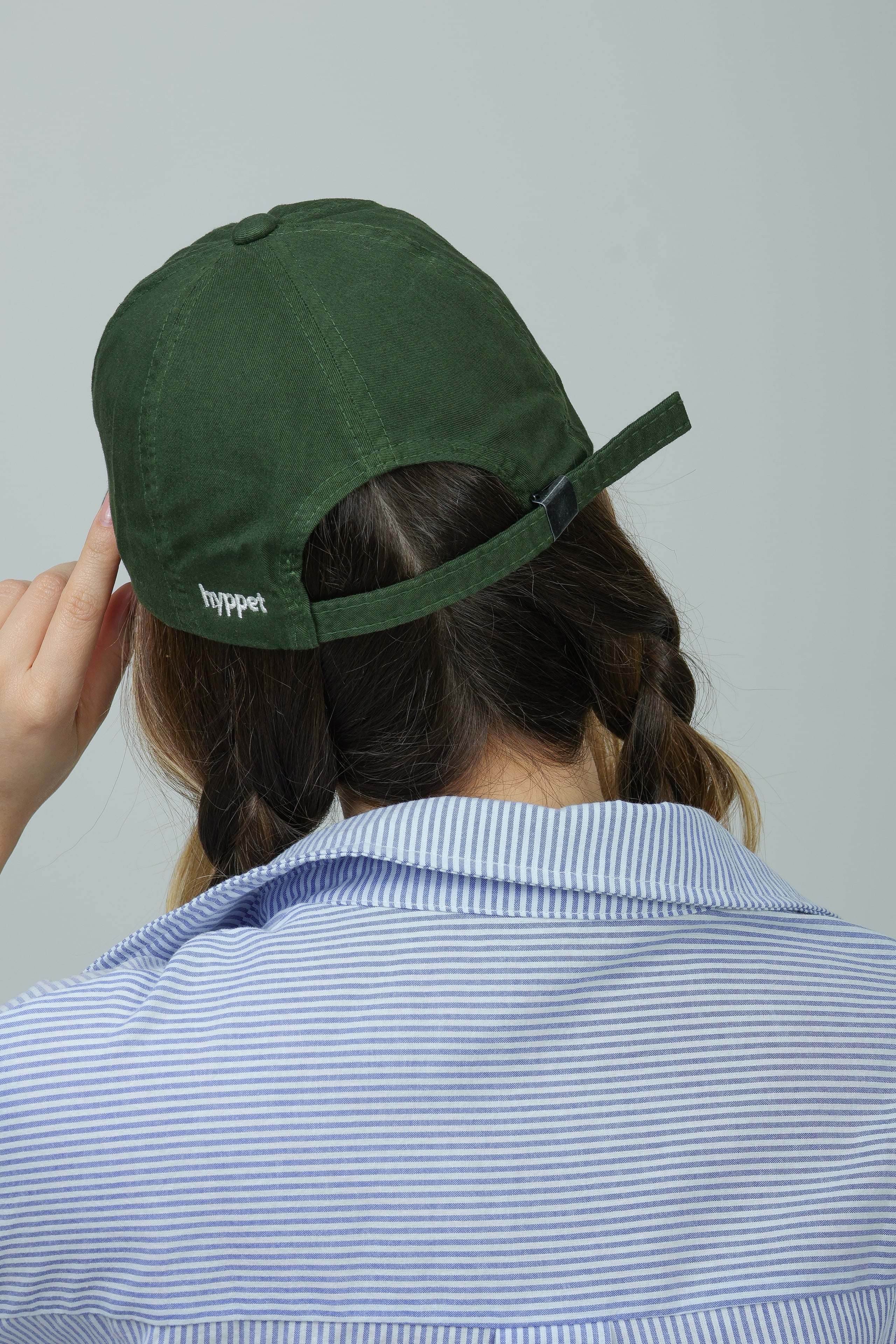 Boné Me Gusta Los Gatitos Verde Militar