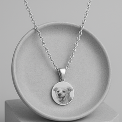 Corrente Fotogravação Pet - 40cm em Aço