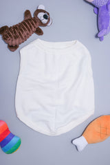 Camiseta Pet - Branco Chique