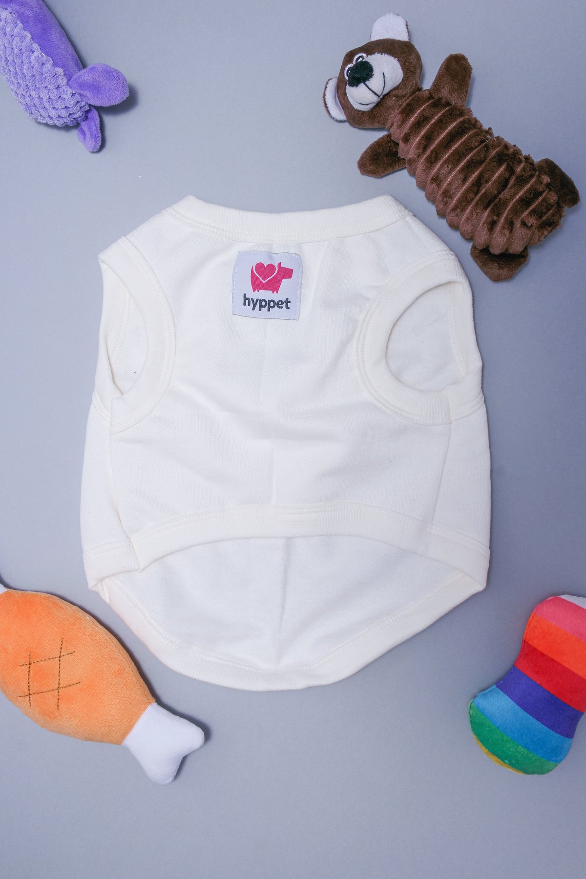 Camiseta Pet - Branco Chique