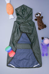 Capa de Chuva Pet - Verde Militar